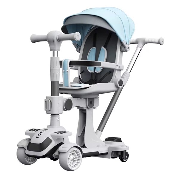 Poussette Tricycle Bébé 4 en 1