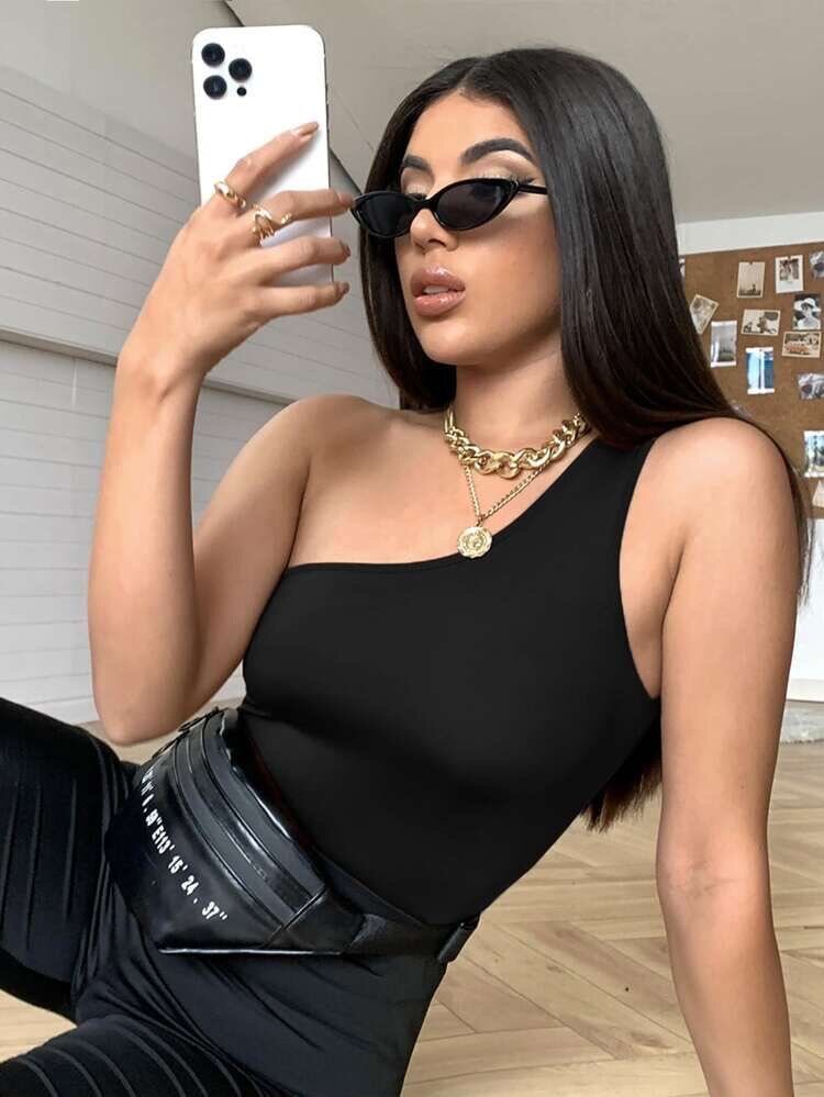 Débardeur Femme Chic Noir