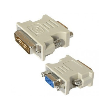 CONNECTEUR DVI-D (24+1 BROCHES) MALE CONNECTEUR VGA (DB15) -