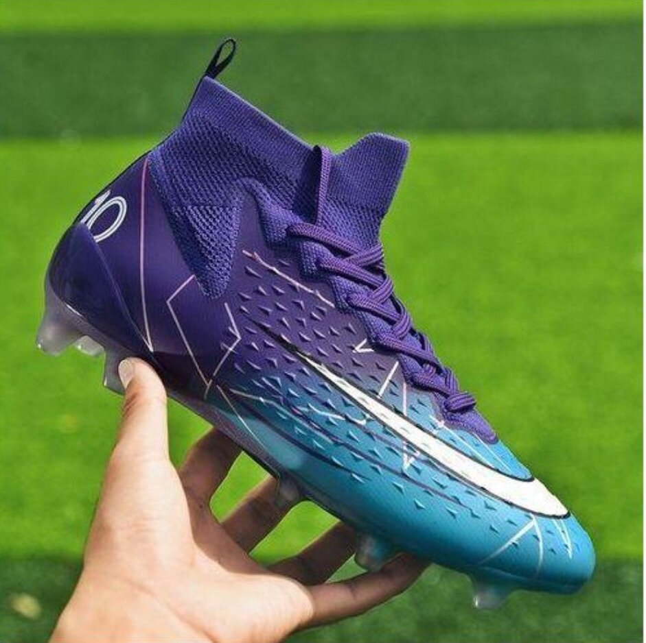 Men Cleats Soccer Shoes Team Sport Football Boots Training