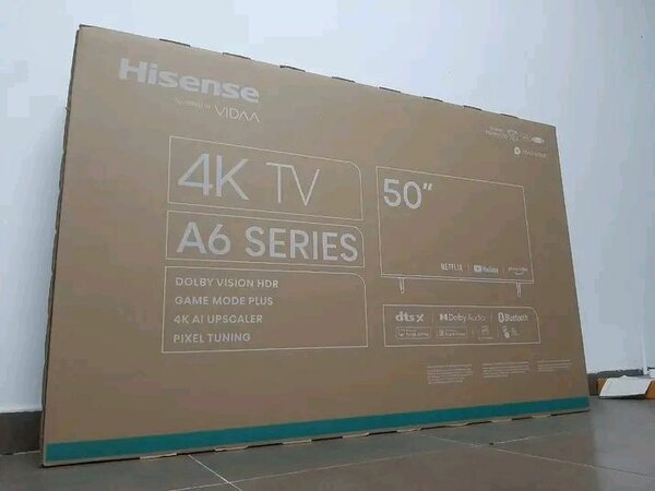 Hisense TV 4K 50" A6 Series
