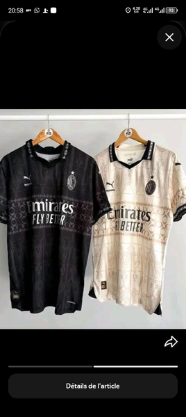 Maillots de football Puma