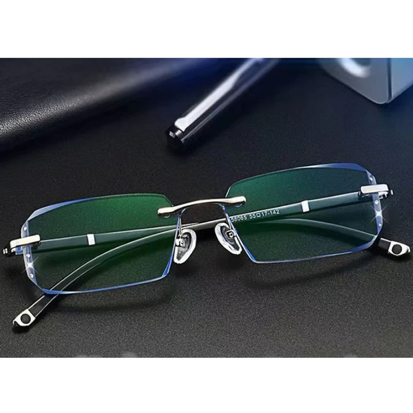 Lunettes élégantes sans monture