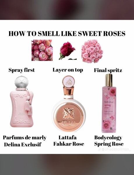 Perfume combos in three set