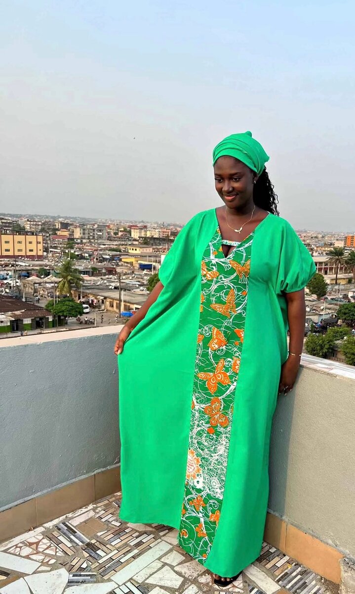 Robe Boubou Africaine Élégante
