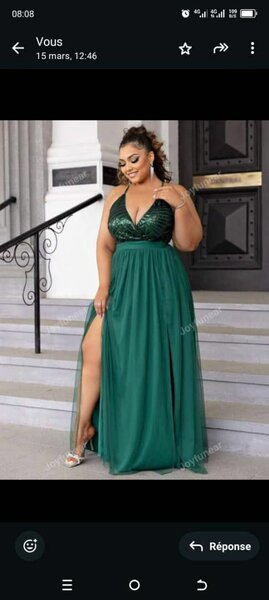 Robe longue élégante soirée