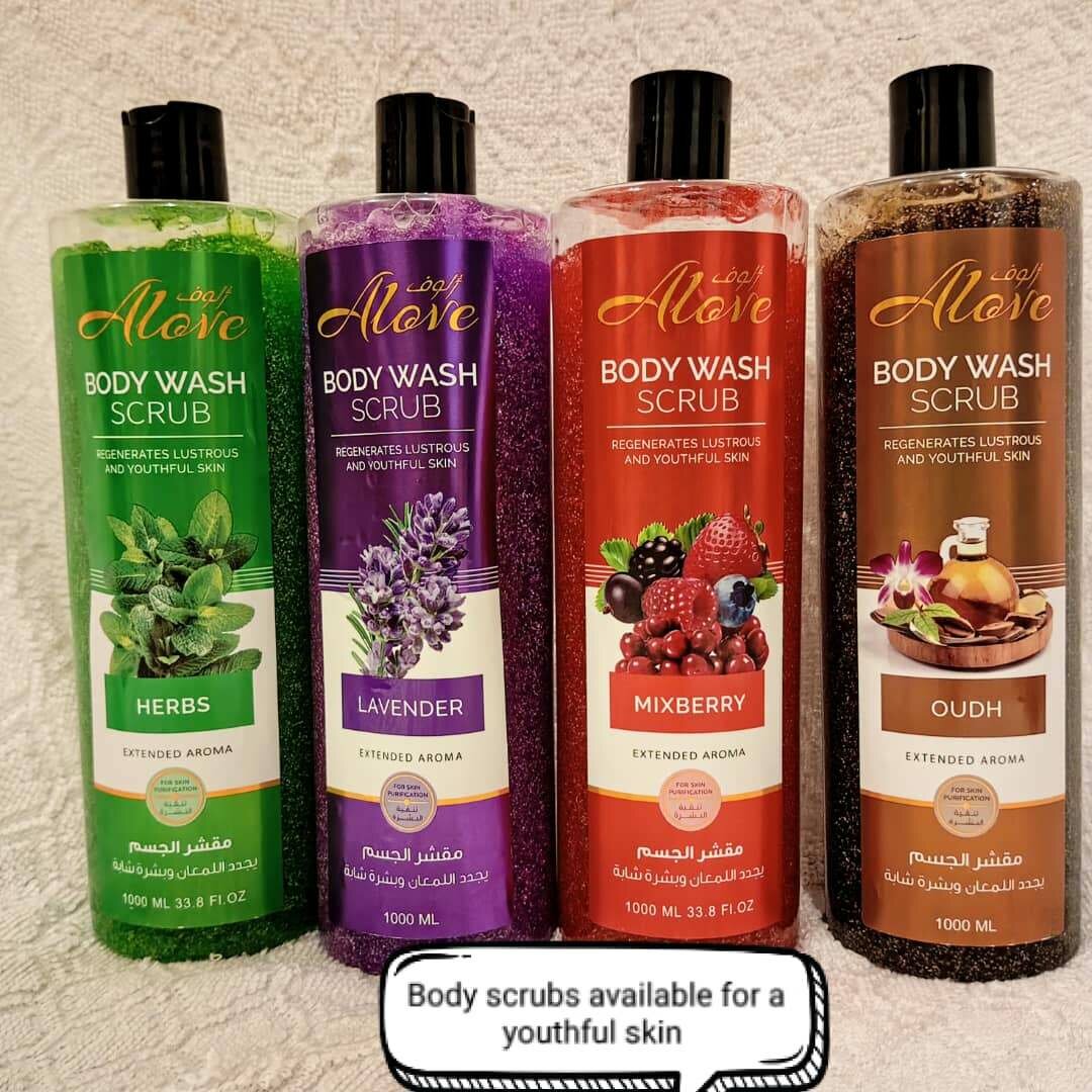 Alove Body Scrubs