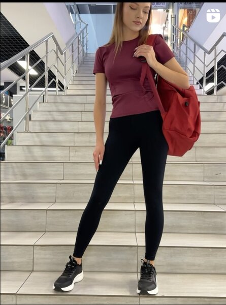 Универсальный спортивный образ для повседневных тренировок и активного отдыха! 💪✨