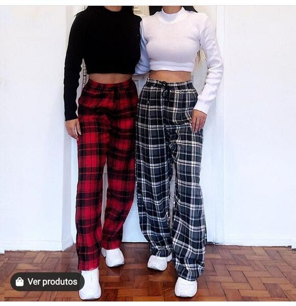 Pantalons de pyjama à carreaux