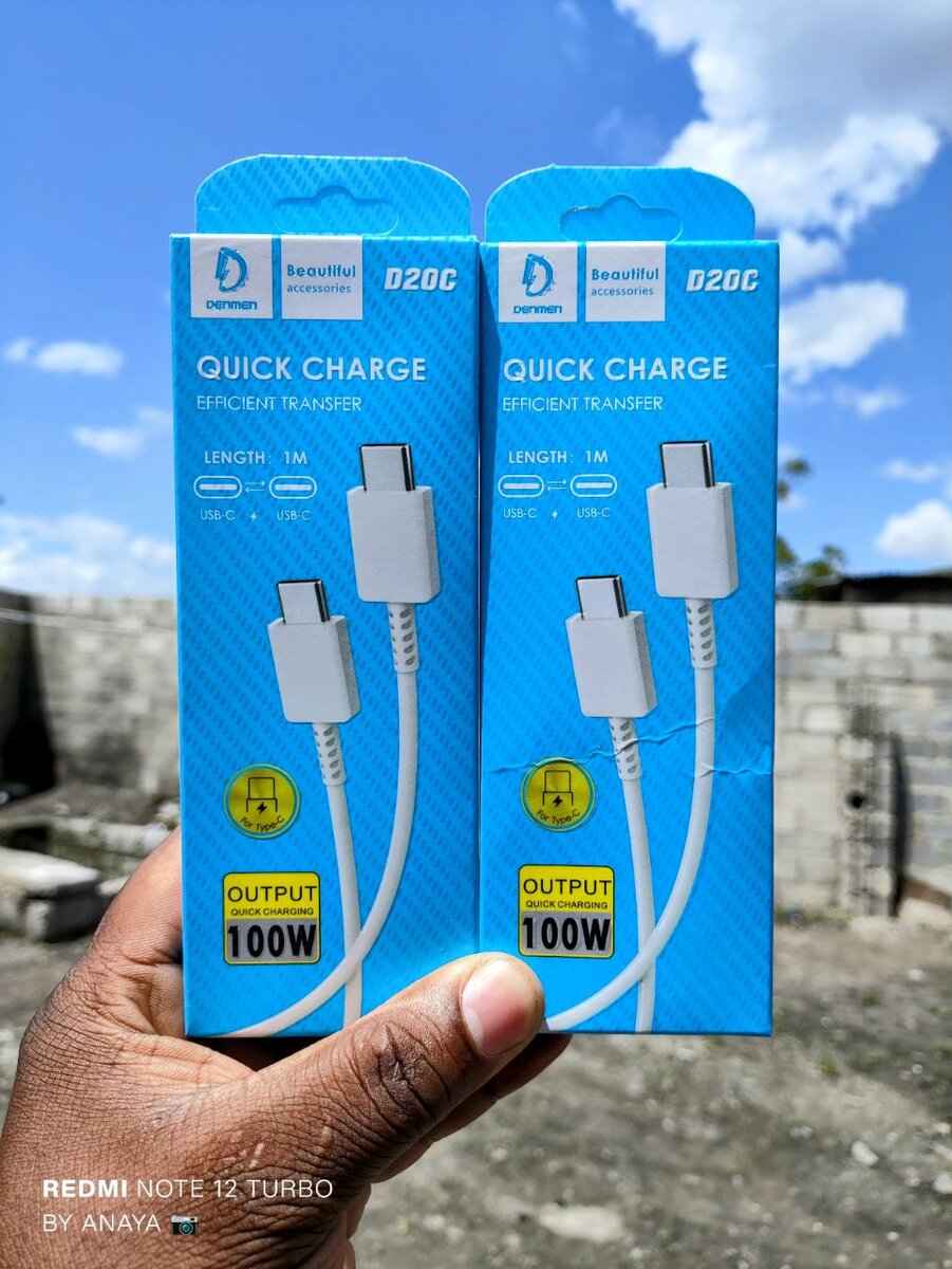 Type C to  C  100w PD3.0 Fast Charging Data Transfer