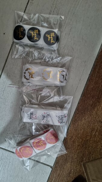 Autocollants Merci Adhesifs