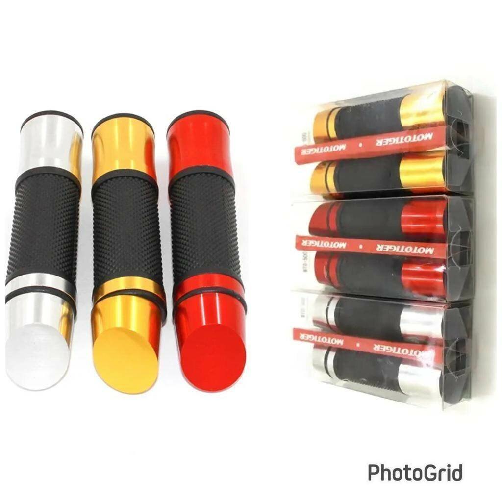 Poignées de moto colorées