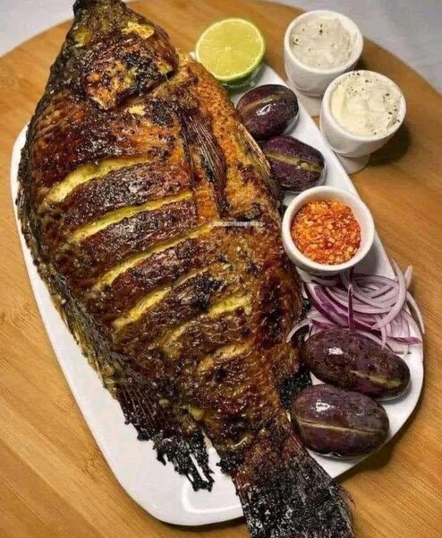 Tilapia grillée savoureuse