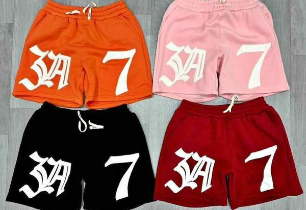 Shorts colorés unisexes