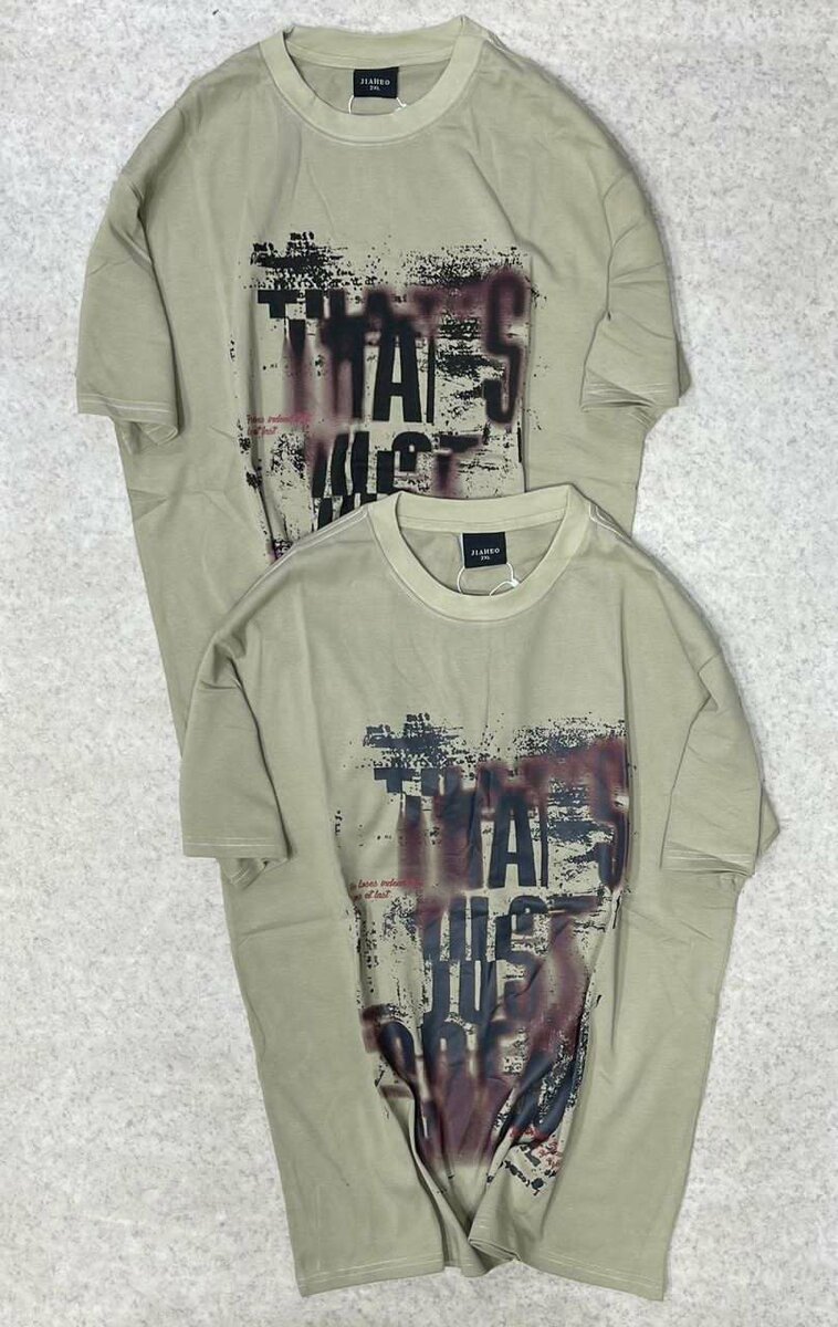 T-shirts graphiques en coton