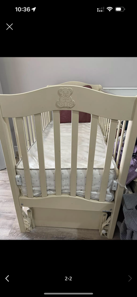 Детская кровать с матрасом