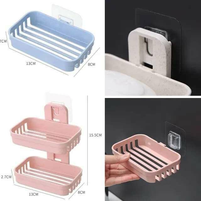 Double layer Soap Rack