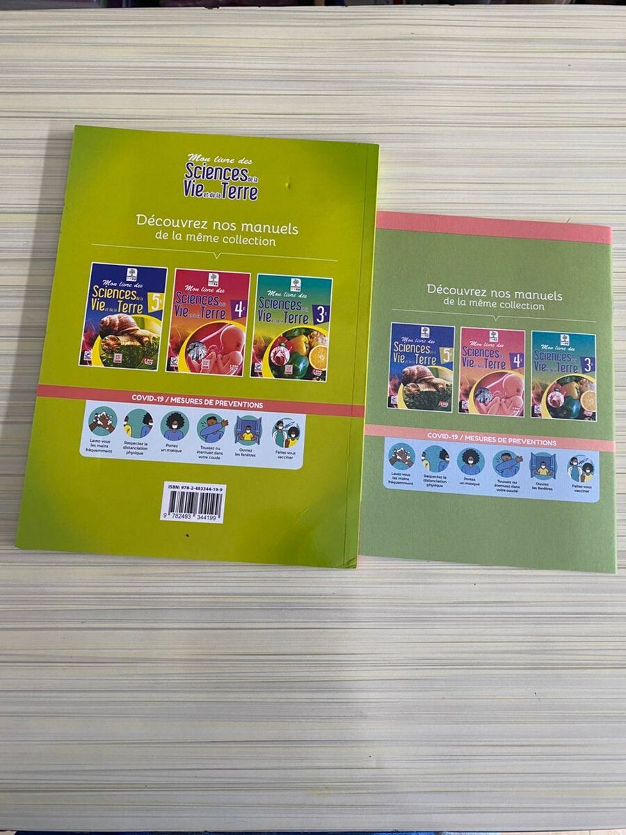 Livre SVT 6ème - Sciences Vie Terre