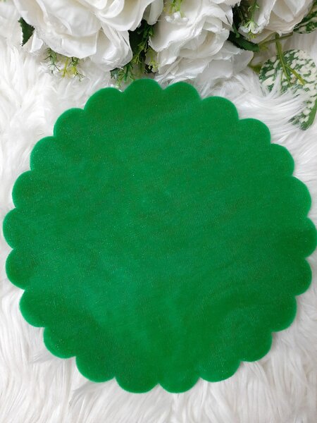 Tulle simple verte