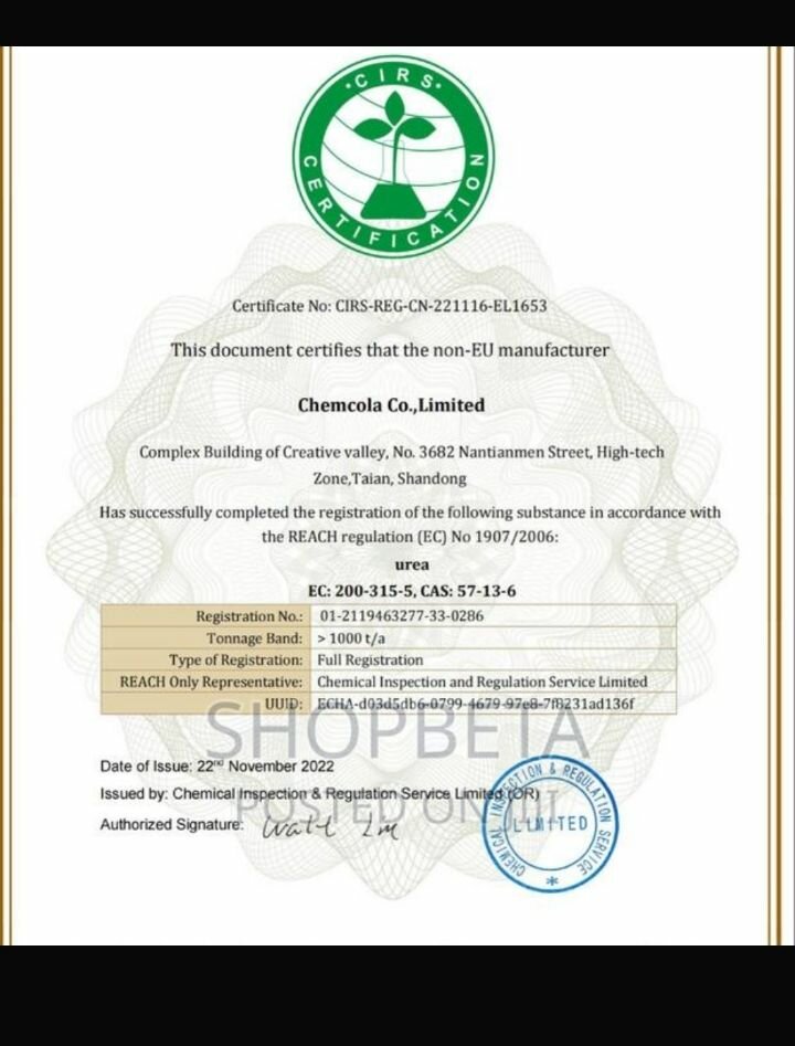 Urea prilled Fertilizer