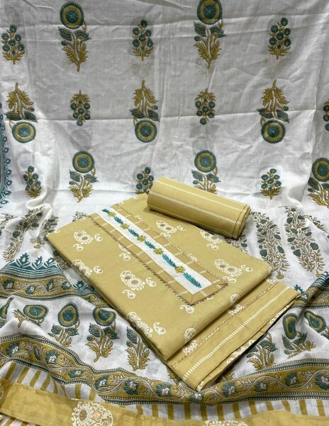 Cotton 3 Peace Suit