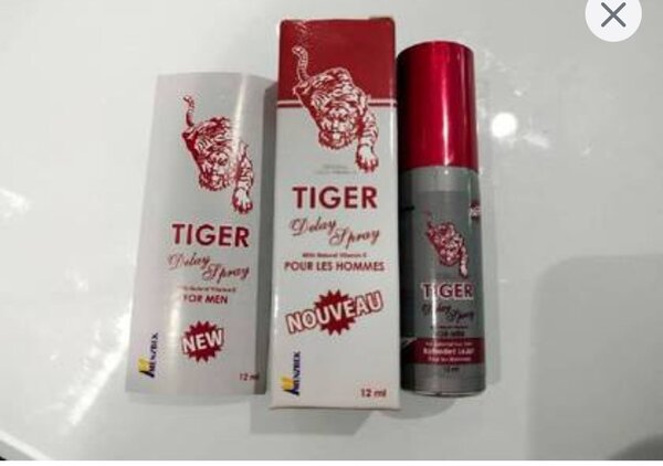 Tiger delay spray