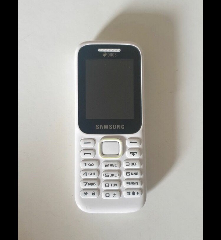 Téléphone Samsung Duos blanc