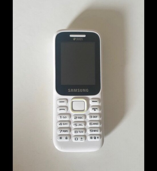 Téléphone Samsung Duos blanc