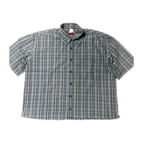 Chemise à carreaux manches courtes