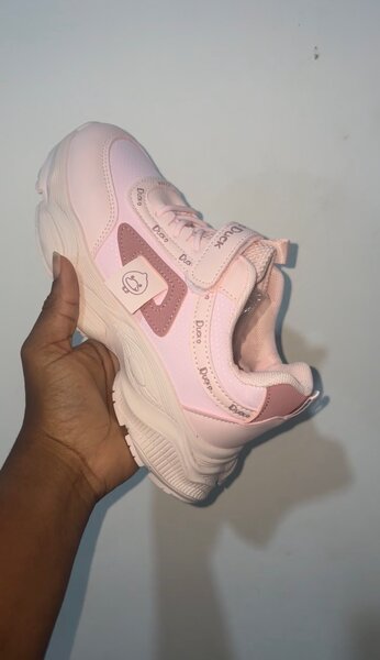 Baskets roses pour femme