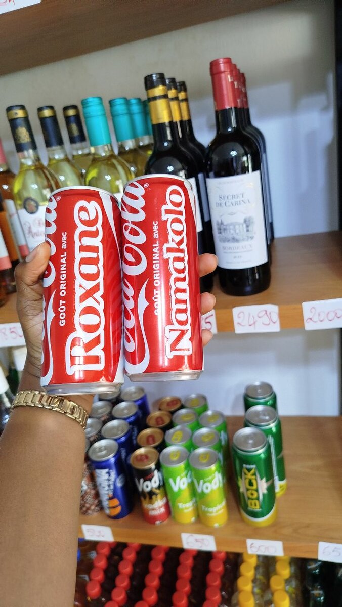 Canettes Coca-Cola Personnalisées