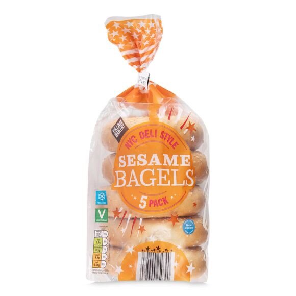 Village Bakery Bagels 425g/5 Pack