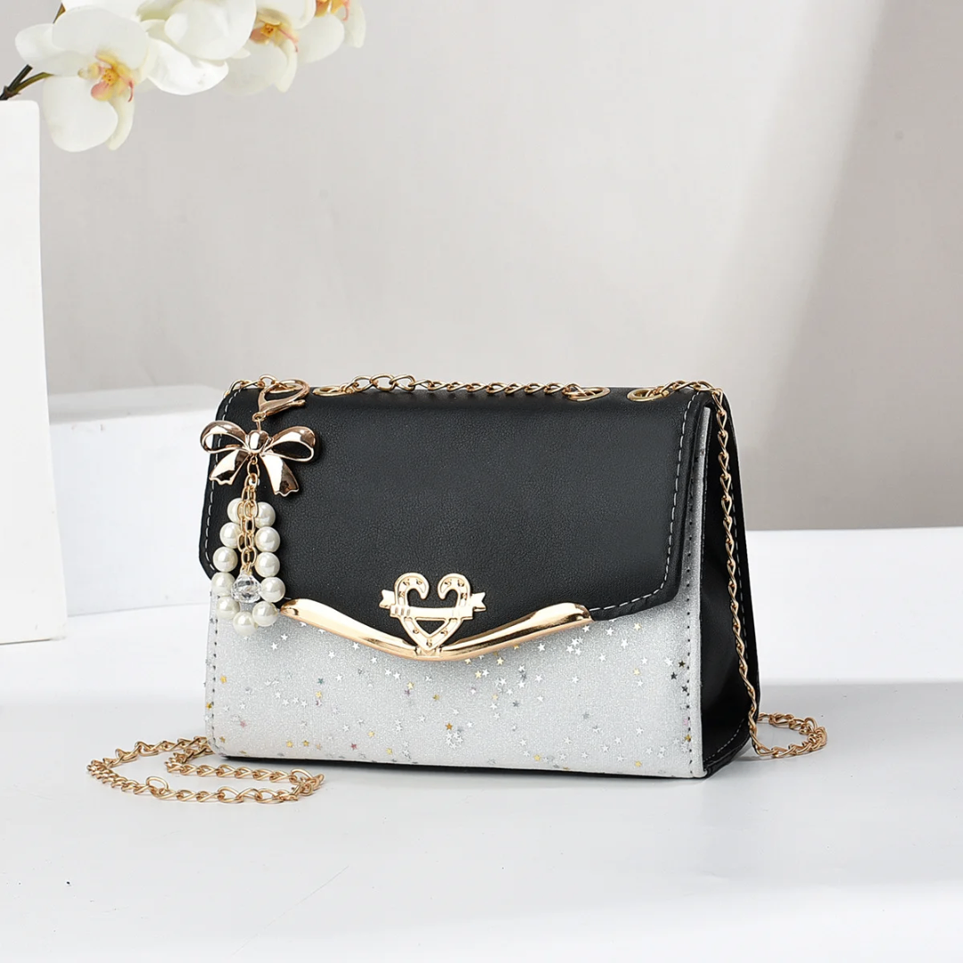 Sac à main élégant en paillettes