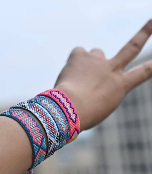 Bracelets tissés bohèmes