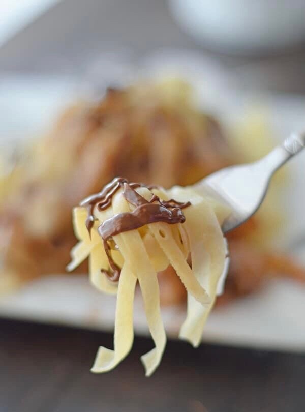 Crêpes fettuccine