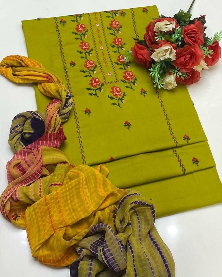 3pc unstich ladies suits