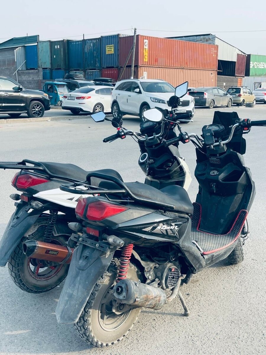 Скутер самурай