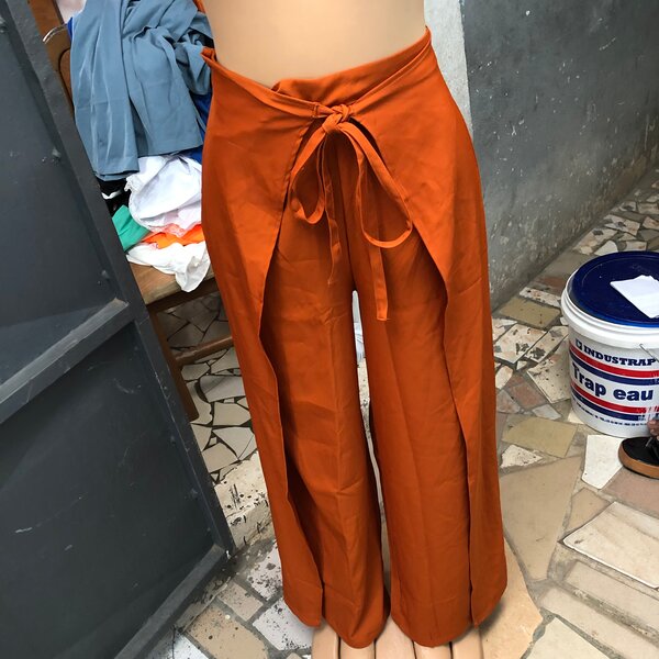 Pantalon sarouel élégant femme