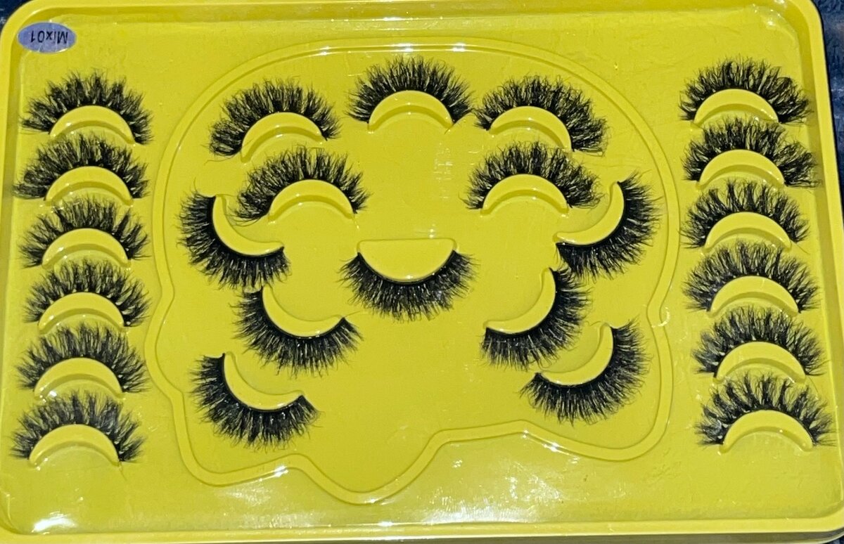 Cils Faux volumineux Mix02