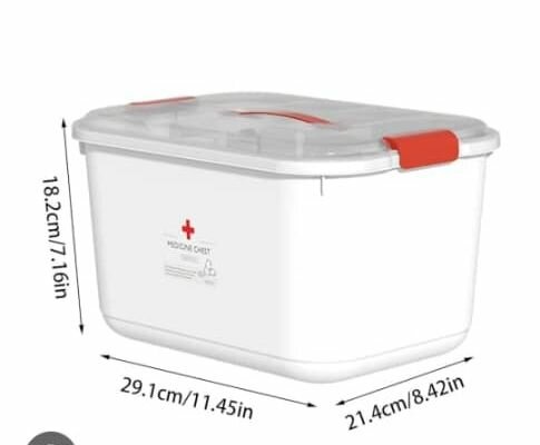 Boîte de rangement médicale