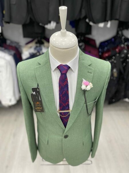 Costume classique vert