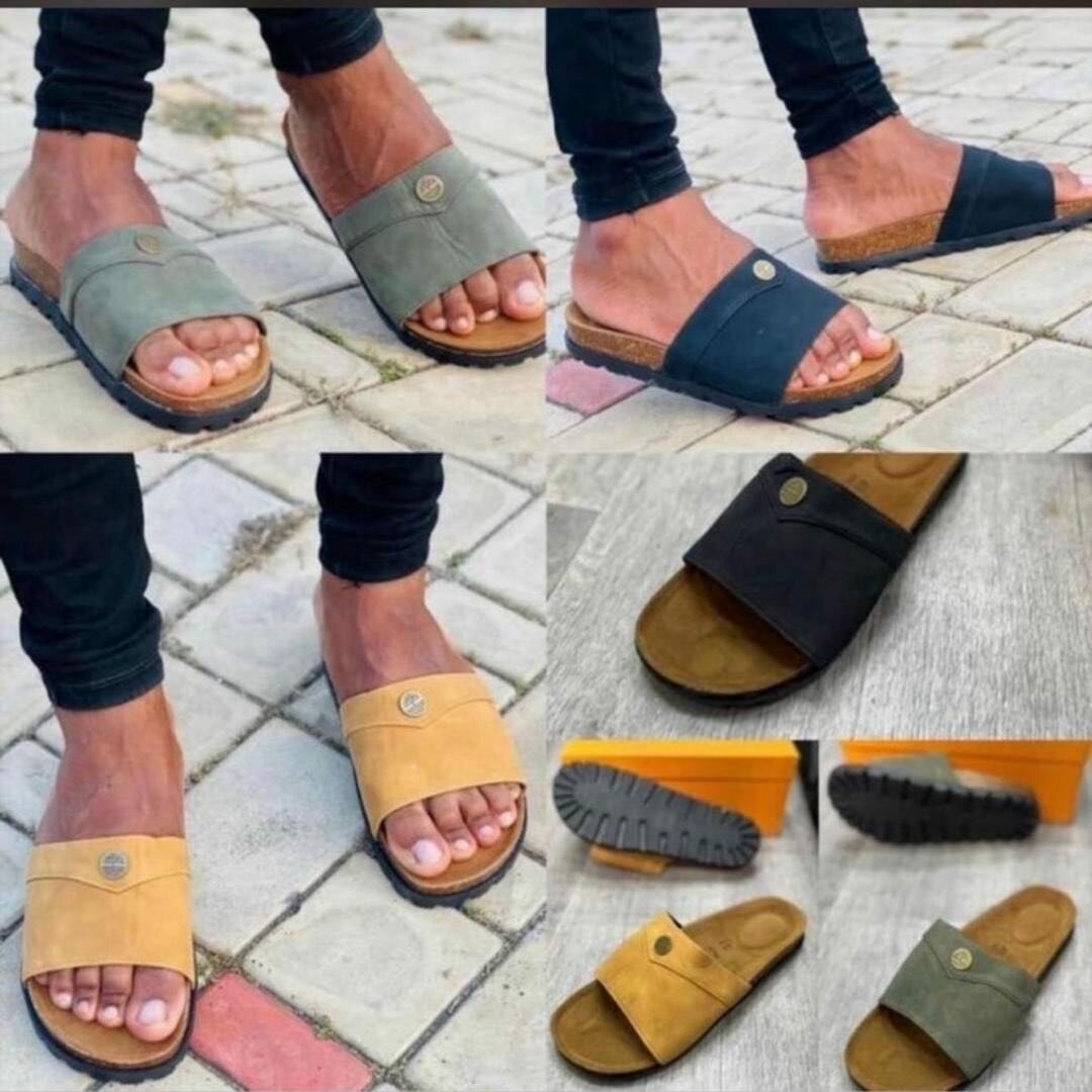 Sandales en cuir confort