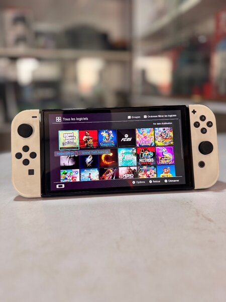 Nintendo Switch Oled 18jeux
