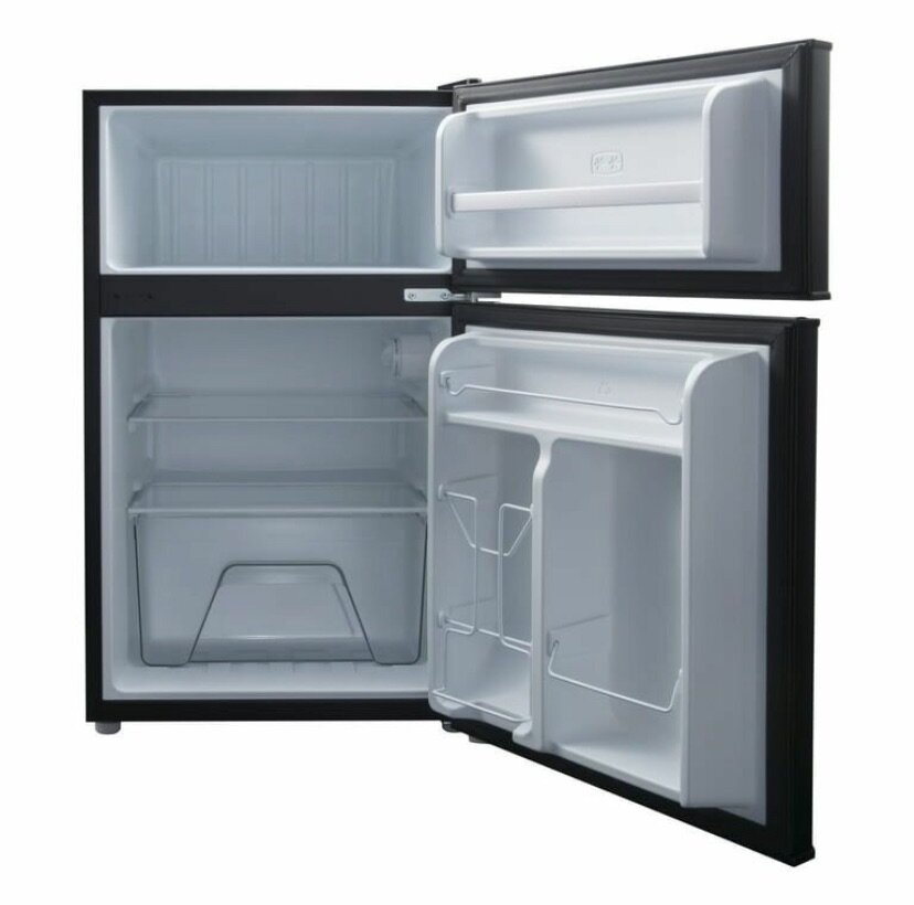 Galanz 3.1 Cu ft 2doors Mini Fridge with Freezer