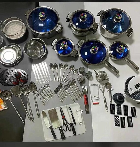 Stainless steel cookware 30pcs set