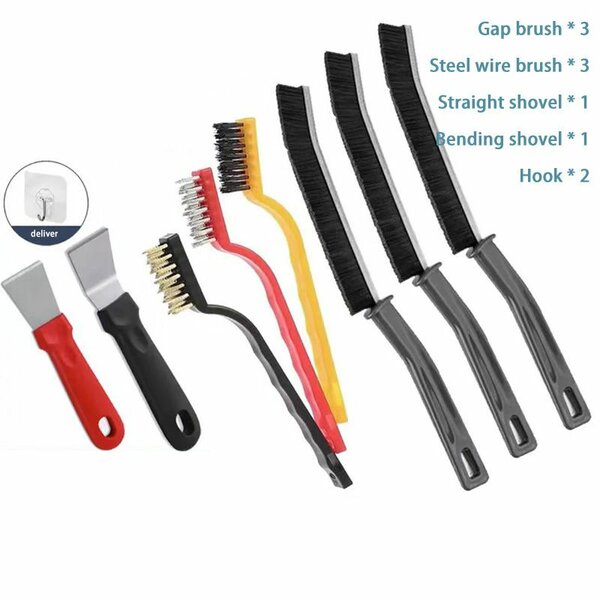 7pcs home cleaning brush tool