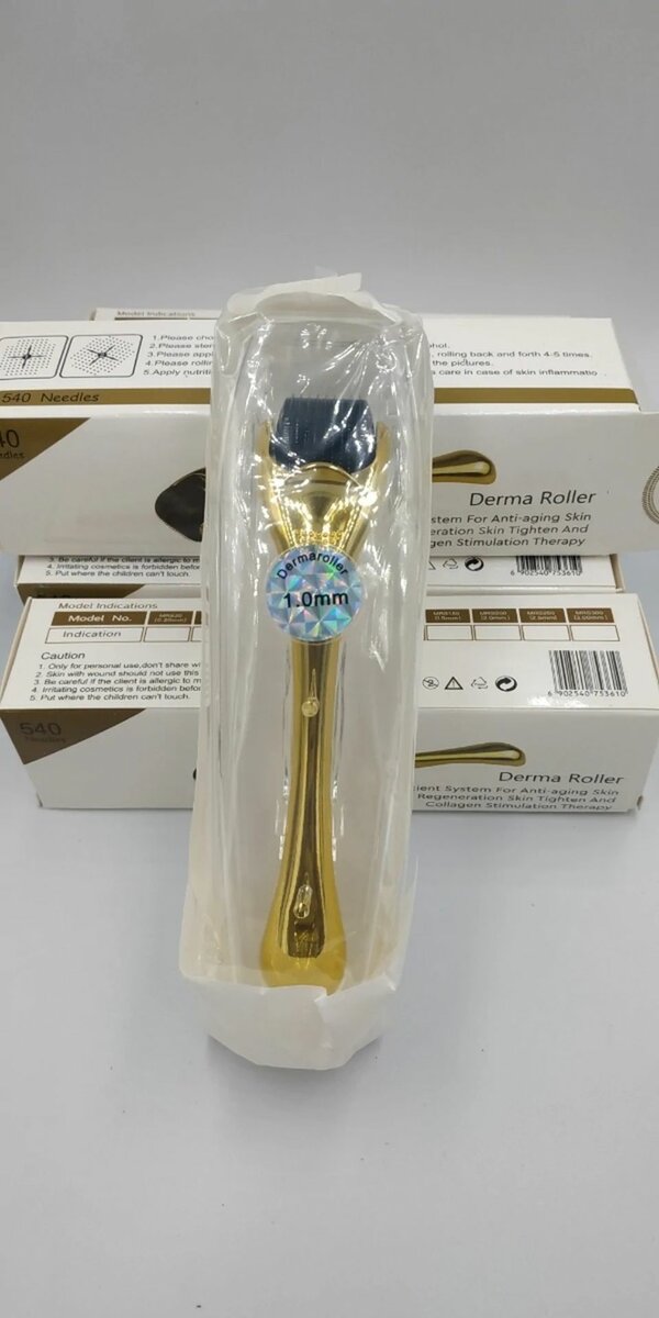 Мезороллер дермароллер ролик с шипами