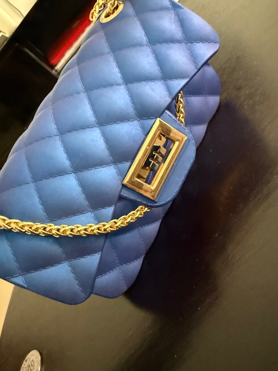 Petit sac bleu femme, liquidation!