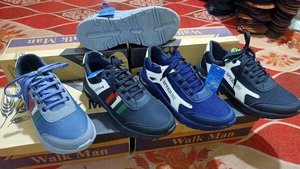 All types of shoes