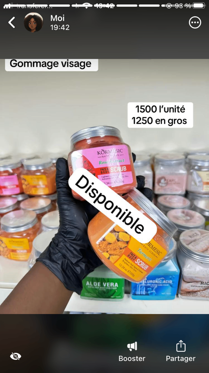 Article soin corporel